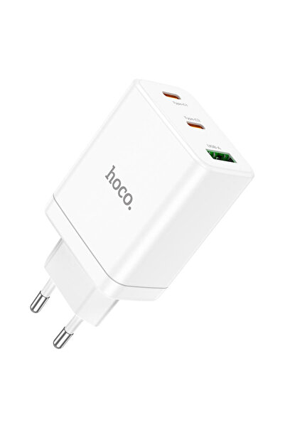 Hoco Φορτιστής δικτύου N 33, 35 W, 2 xUSB-C, 1 xUSB-A, PD, QC 3.0
