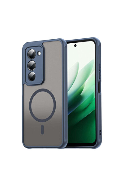 Maxcell Θήκη MagFrost Pro για Xiaomi Redmi 15 4G/5G, Ματ MagSafe, Παγωμένο Πλ...