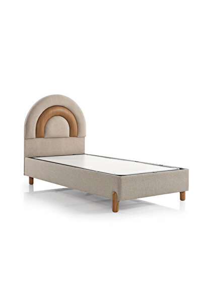 junior bedding Jüni Tek Kişilik Sandıklı Baza Başlık Seti – Modern Baza ve Ba...