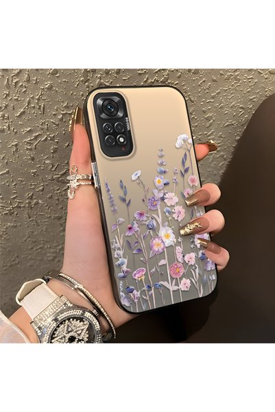 CHICASELUX حافظة Redmi Note 11/Note 11S متوافقة مع اللون الأرجواني الفاتح وال...