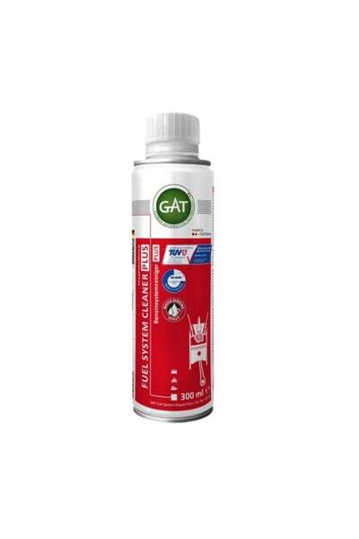 GAT منظف دورة البنزين بلس مزيل الرطوبة - Fuel System Cleaner Plus 300 مل