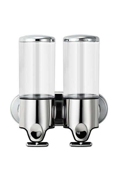 Noonedibs Dozator de săpun lichid de perete 1000ml, transparent, pentru baie,...