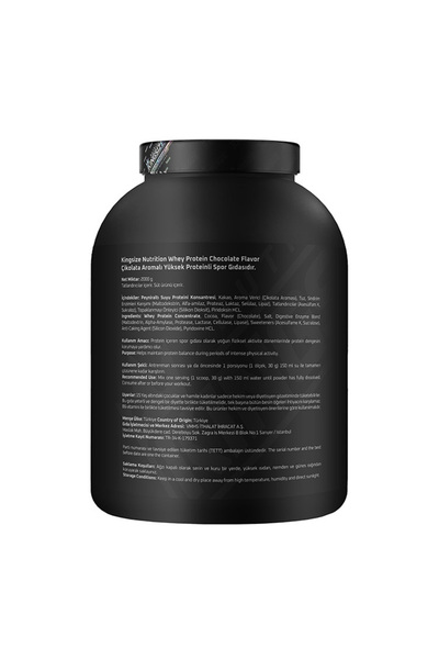 Kingsize Nutrition Whey Protein 2000 Gr + Creatine Powder 300 Gr Kombinasyonu