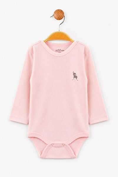 Aziz Bebe Baby Boy Girl 100% Cotton Bodysuit & Bodysuit with Snap Fasteners