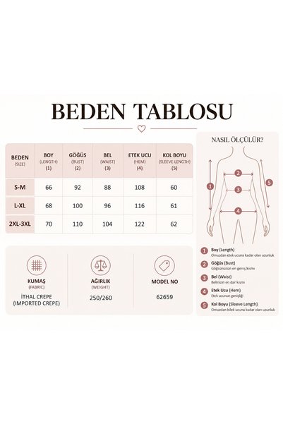 JANES Kadın Uzun Kollu Beyaz Yakalı Düğme Detaylı Şık Krep Bluz
