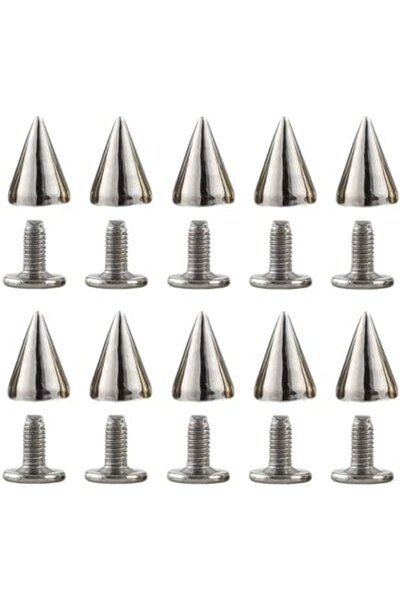 Generic Hoement 100 Sets 9.5mm Cone Shaped DIY Rivets Accessories for Leather...