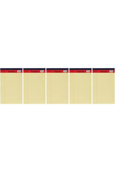 MARKQ دفتر ملاحظات، 5 قطع، دفتر ملاحظات قانوني بخط واحد، أوراق دفتر ملاحظات ص...