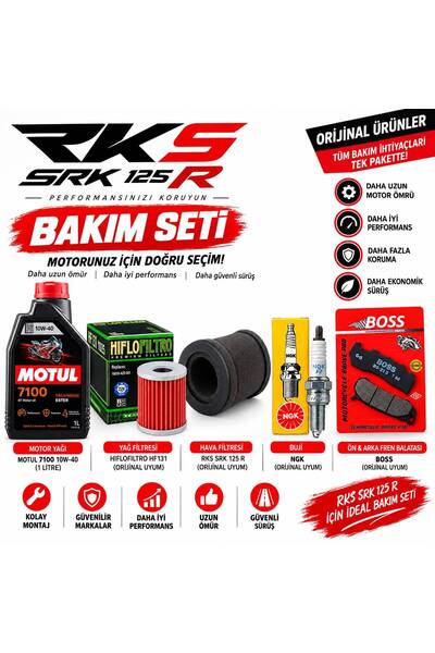 RKS SRK 125R BAKIM SETİ