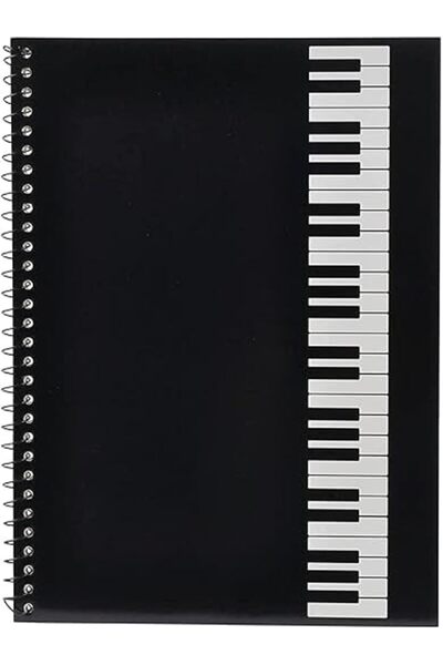 syosin Syosi Stave Notebook, Musical Notation Staff Music Manuscript Paper Bl...