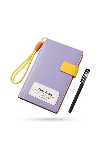 Journal Notebook A6 Small for Writing and Note Taking, Hardcover Lined Pocket...