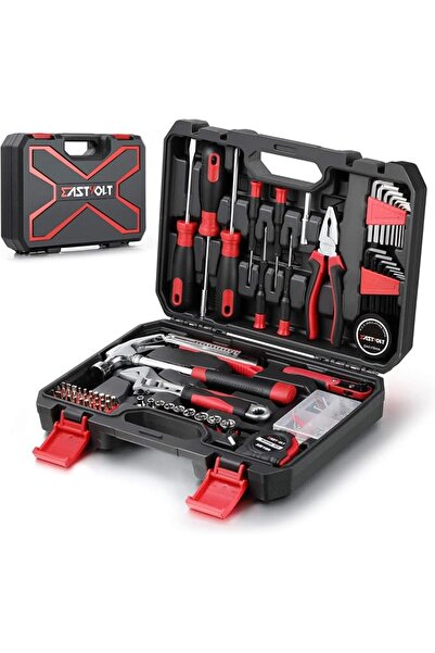 Eastvolt 128-Piece Home Repair Tool Set, Tool Sets for Homeowners, General Ho...