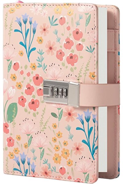 KASTWAVE Password Lock Diary, Creative Cute Notebook, Digital Lock Notepad B6...