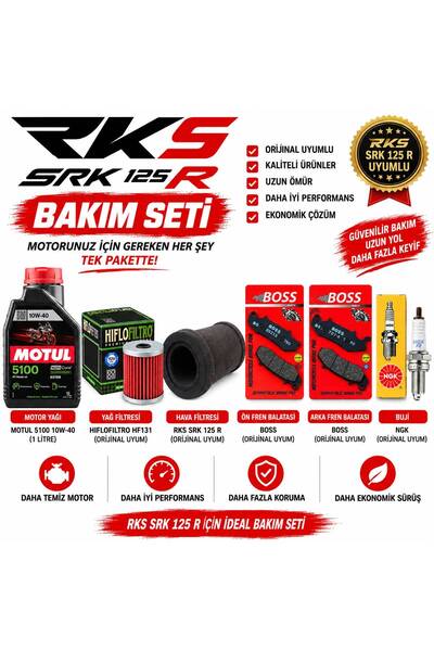 RKS SRK 125R BAKIM SETİ