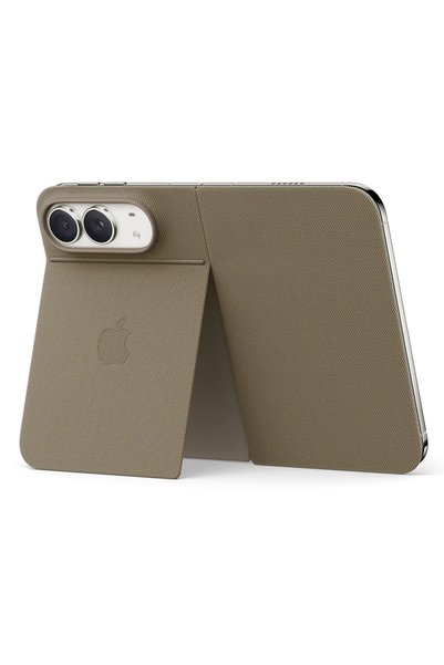 Apple Iphone Duo Folio With Kickstand - Taupe