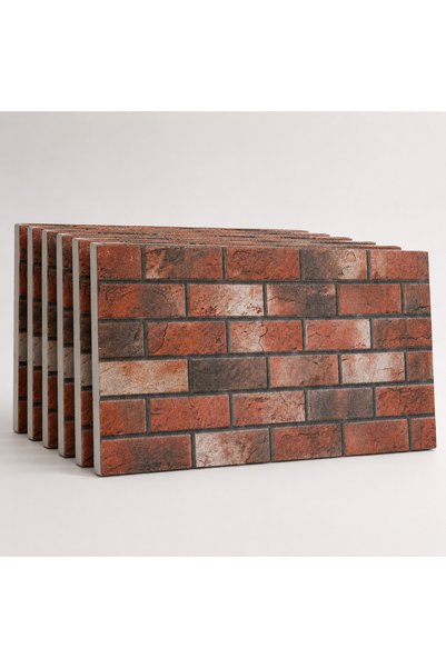 KnB Duvar Panelleri TUGLA-620 3D STRAFOR DUVAR PANELİ (5'Lİ PAKET)