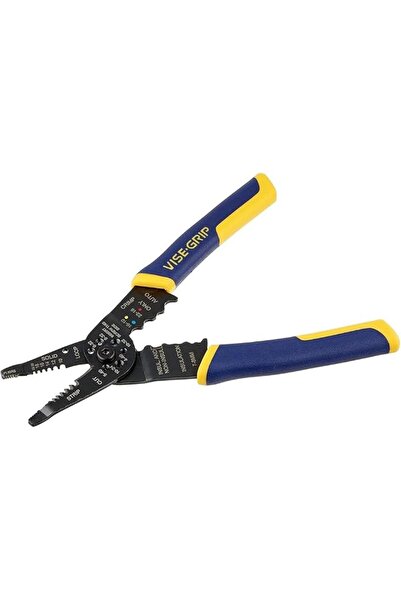 Irwin VISE-GRIP Wire Stripping Tool/Wire Cutter, 8-Inch (2078309)