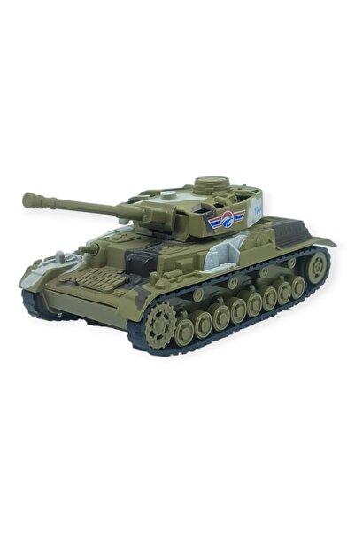 Sunman Kamuflajlı Askeri Tank Oyuncak - Gerçekçi Detaylı Model Savaş Tankı - ...