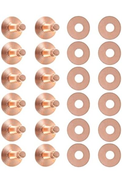 Generic Hoement 50 Sets DIY Leather Rivets Studs and Luggage Rivet Kit 9.3x19...