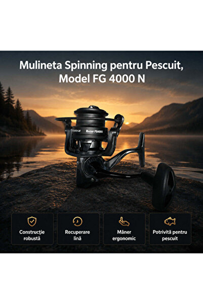 FOXMAG24 Μηχανισμός ψαρέματος spinning, Μοντέλο FG 4000 N