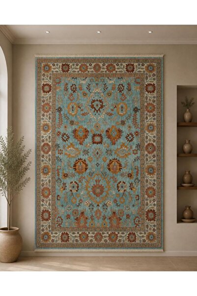 Atlantic Rimass Light Blue Turquoise Rug