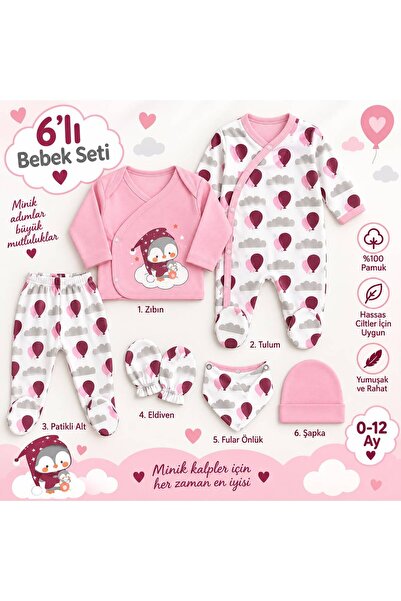 Minisse 6 Piece Baby Romper and Top-Bottom Set (Limited Stock for Our Custome...
