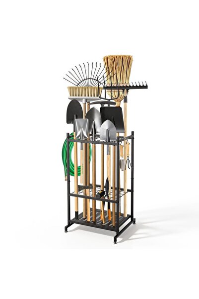 Vivatechnix Organizator pentru unelte de gradina si scule, 35 x sloturi, Otel...