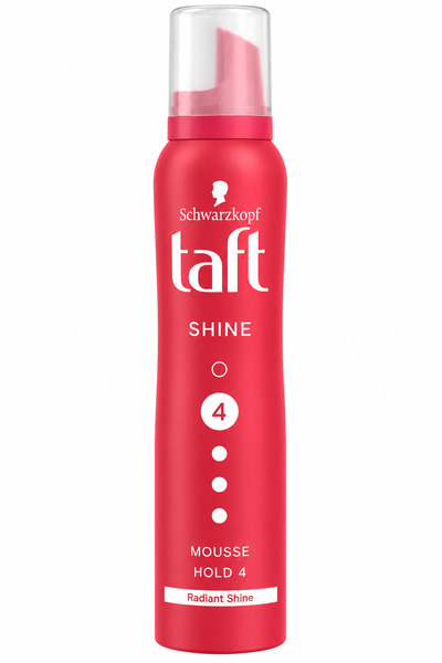 Taft Spumă de păr pentru strălucire, 200 ml