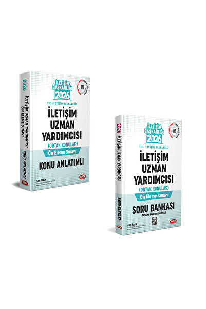 Data Yayınları İletişim Başkanlığı İletişim Uzman Yardımcısı Konu Anlatımlı+S...