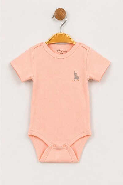 Aziz Bebe Baby Boy Girl 100% Cotton Bodysuit & Bodysuit with Snap Fasteners
