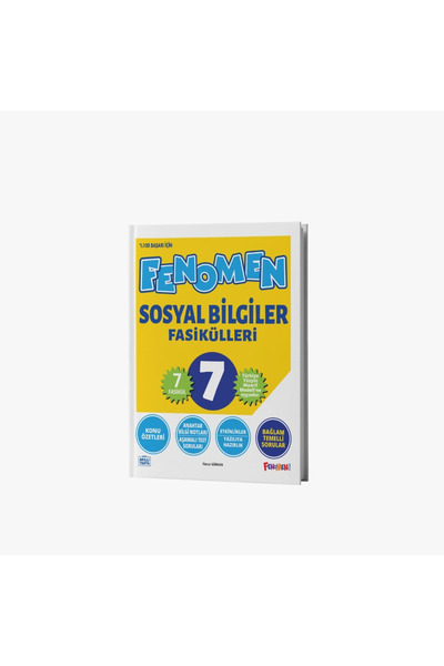fenomen okul FENOMEN 7 SOSYAL BİLGİLER FASİKÜLLERİ (TOPLAM 7 FASİKÜL)