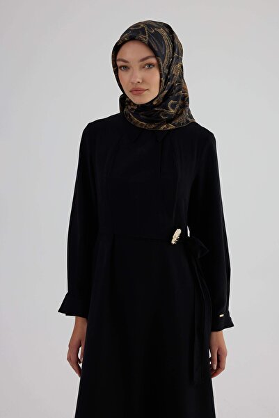 İpekhan Sura Silk Scarf 53004 Black