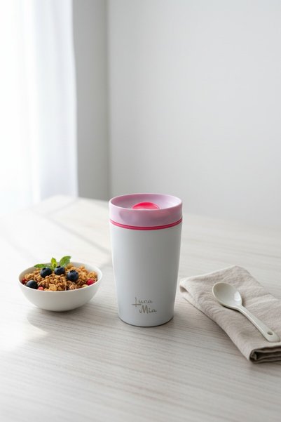 Luca Mia Evro Steel Thermos / Cup 450 ml