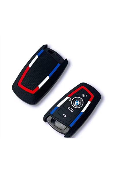 ÖZEN KEYS PETEK DESENLİ PREMİUM BMW Smart F30 F32 F10 F20 Uyumlu 3 TUŞLU ŞERİ...