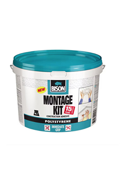 Bison Kit de montaj adeziv pentru polistiren 4kg