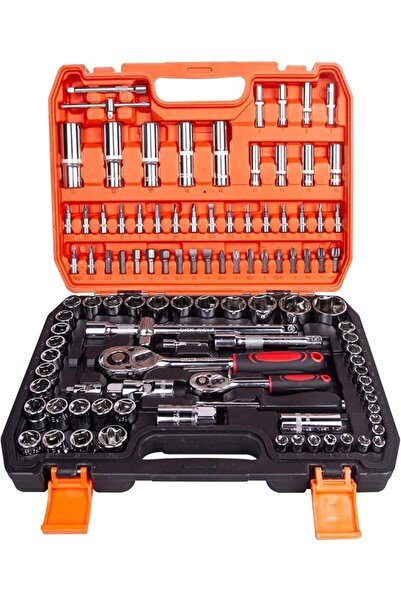 PERFORLLD 108 PCS Mechanic Socket Tool Kit Set, Professional Car Repair Tool ...