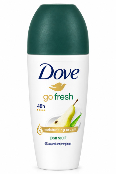 Dove Go Fresh Pară și Aloe Antiperspirant Roll-On pentru Femei 50 ml