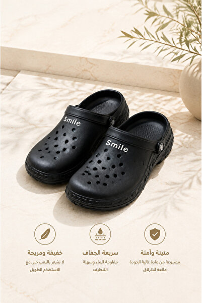 XIONGJI Printed White Garden Clogs Unisex Open Ventilation Holes Convertible ...