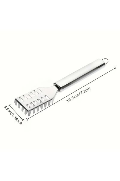Generic Brand 3pcs Fish scale scraper, stainless steel fish scale scraper, fish scale remover