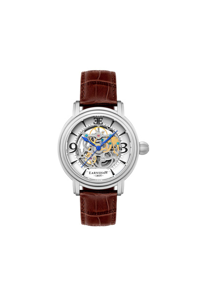 Earnshaw Longcase Grande Skeleton Automatic ES-8011-01 Erkek Kol Saati