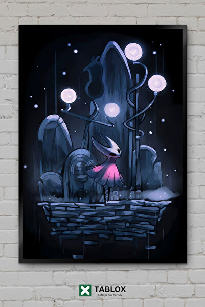 tablomaxtbx Hollow Knight Alone Παιχνίδι Indie Gaming Art Διακοσμητικός Πίνακ...