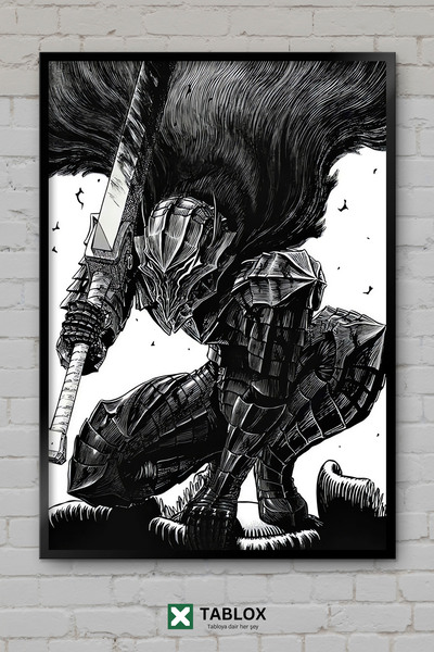 tablomaxtbx Berserk Anime Manga Guts Σκοτεινό Φανταστικό Ιαπωνικό Διακοσμητικ...