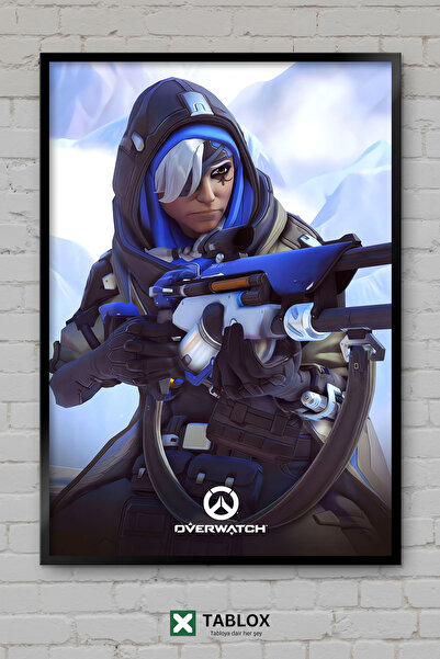 tablomaxtbx Jocul principal Overwatch Personaj de joc Sniper Frame View Tablo...