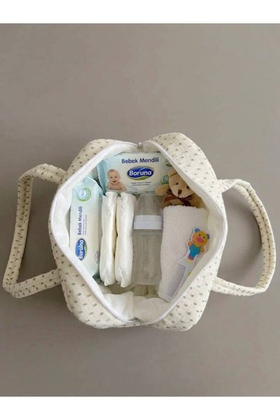 tozren Organizer Baby Care Bag (Muslin Fabric, Mommy Bag)