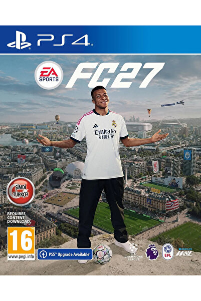 EA Sports Fc 27 Ps4 Oyun - Türkçe - Süper Lig - Orijinal - Lisanslı Cd