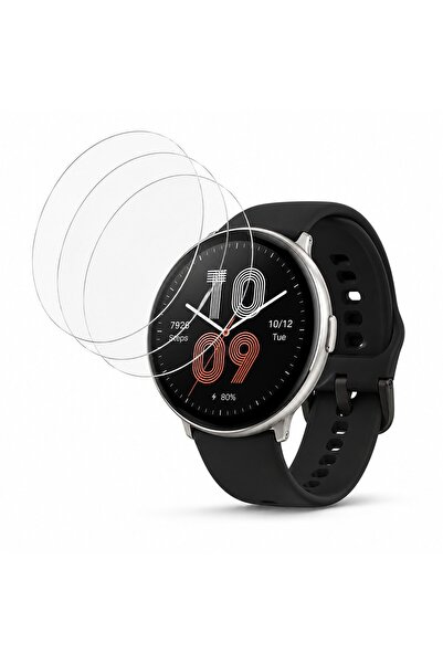 Siena Set de 3 folii de protecție pentru ecran pentru Amazfit Active, flexibi...