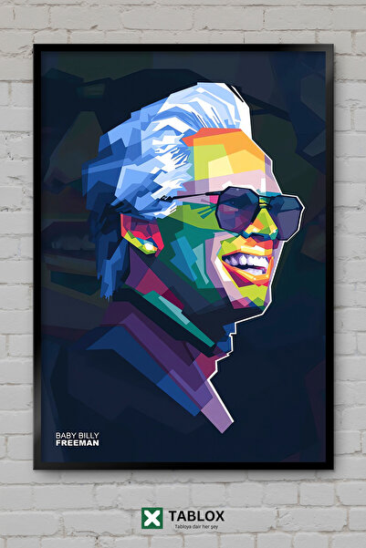 tablomaxtbx Бебе Били Фрийман WPAP Поп арт герой от телевизионен сериал, деко...