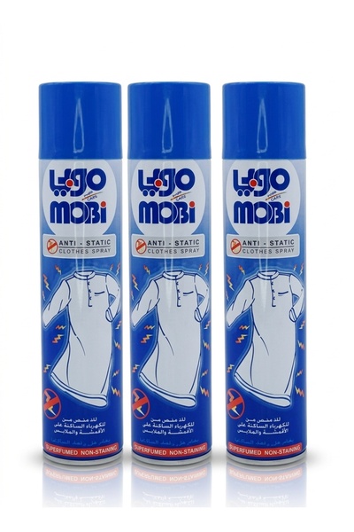 Generic Brand Mobi spray to get rid of static electricity on clothes, 300 ml,...