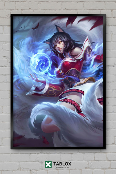 tablomaxtbx Ahri League Of Legends Joc de jocuri cu personaje, cu aspect de c...