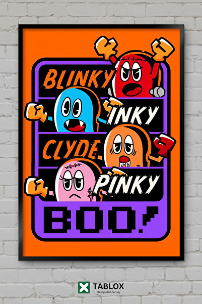 tablomaxtbx Boo Ghost Mario Game Φανταστικό Καλλιτεχνικό Πλαίσιο Προβολής Δια...