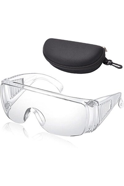GENERAL [2 in 1] Clear Safety Glasses for Men and Women with Anti-Fog and Scr...